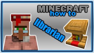 Complete Guide to Librarian Villager Trades  Easy Minecraft Villager Guide [upl. by Nalym]