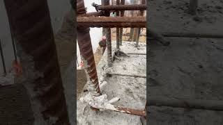 buildingconstruction construction cement work beam youtube youtubeshorts mitti tiwarivlog [upl. by Llemaj]