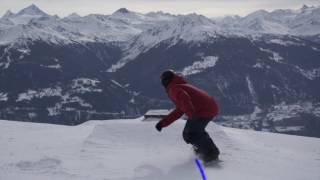 Improve your Snowboard skills  Frontside Boardslide [upl. by Johnathon]