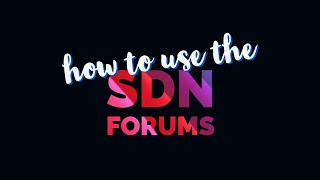 How to use the Student Doctor Network SDN Community [upl. by Lohcin412]