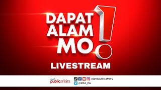 Dapat Alam Mo Livestream September 6 2024  Replay [upl. by Dinny563]