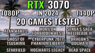 RTX 3070 in 2024  20 Games Tested  1440p 1080p [upl. by Getraer]