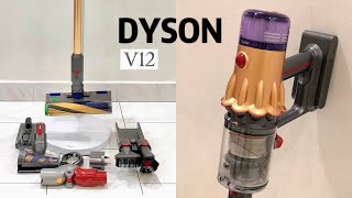 【Unboxing】Dyson V12 Detect Slim Absolute Extra  Jezzlyn [upl. by Ecirehc]