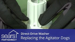 How to Replace a DirectDrive Washer Agitator Dogs Kenmore Whirlpool and Maytag [upl. by Ynattyrb]