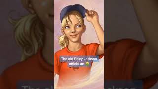 percy jackson new vs old official art [upl. by Nilcaj]