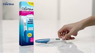 How to Use Video Clearblue Pregnancy Test with Weeks Indicator UK [upl. by Mandle153]