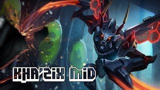 Gameplay League of Legends  Khazix Mid  FR amp HD [upl. by Beshore]