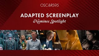 95th Oscars Best Adapted Screenplay  Nominee Spotlight [upl. by Carrew]