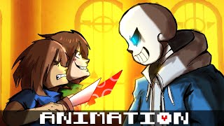 Undertale Vs Sans ANIMATION [upl. by Ennovoj43]