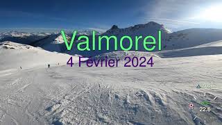 Le Grand Domaine  Valmorel  4 Février 2024 [upl. by Ydissahc]