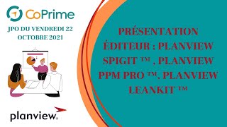 Atelier JPO  Présentation Planview éditeur Planview Spigit ™  Planview PPM Pro ™ Planview [upl. by Ahsuoj822]