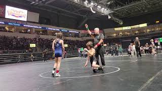 Copperstate Championships AZ Middle School State Tournament 73lbs Round of 32 [upl. by Utta]