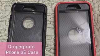 Droperprote iPhone SE Case  Builtin Screen Full Body Protector Phone Case Shockproof [upl. by Gipps800]