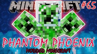 EVOLVED CREEPER BOSS   Minecraft  Phantom Phoenix Modpack 65 [upl. by Howlan]