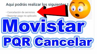 como radicar una PQR en movistar para cancelar plan hogar internet 2025 [upl. by Rodolfo]