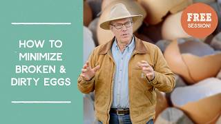 How to Reduce Broken amp Dirty Eggs Pasturing Laying Hens  Joel Salatin [upl. by Timoteo]