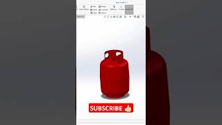 make cylinder in solidwork mechanical engineering 3d creation software solidworkscreativeshorts [upl. by Nalced386]