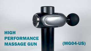 High Performance Massage Gun MG04US [upl. by Namlak]