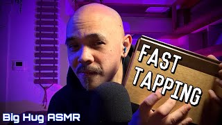 Fast Bassy Tapping and Scratching ASMR with Percussive Mouth Sounds 😌😴 [upl. by Lisabeth680]