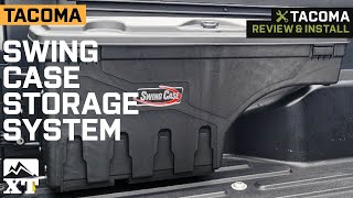 20052023 Tacoma UnderCover Swing Case Storage System Review amp Install [upl. by Epps]