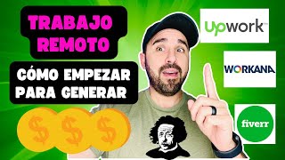 COMO EMPEZAR EN EL TRABAJO REMOTO DESDE CERO [upl. by Cyrus]