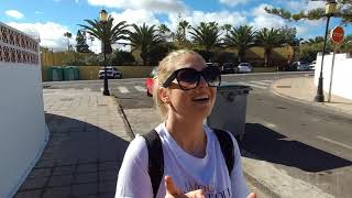 Walk around Corralejo  the final video for the Fuerteventura trip [upl. by Eira]