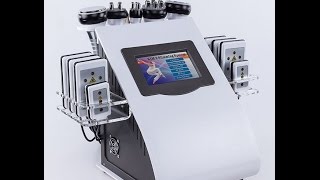 Cavitation RF Radio frequency Lipo laser Machine introduction [upl. by Crista]