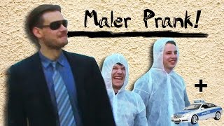 MALER PRANK   Polizeieinsatz  PvP [upl. by Ahsienat]