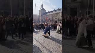 Fiesta de la Almudena en la Plaza Mayor spaintravel almudena [upl. by Haela664]