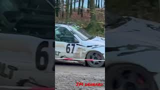 Rally des crêtes 2024 Jean Marc henrard rallye rally saxo show foryou [upl. by Haletky120]