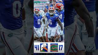 Florida Gators vs miami Hurricanes floridagators shorts [upl. by Lletnwahs]