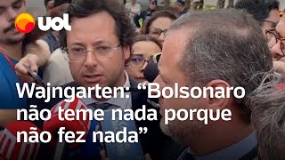 Defesa diz que Bolsonaro fez uso do silêncio ‘Investigação semisecreta’ [upl. by Adliwa]