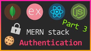 MERN stack secure authentication Part 3  User model  JWT Cookies Bcrypt React Hooks Context [upl. by Audri]