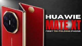 Worlds First TriFolding phone  Huawei Mate XT [upl. by Idelle]