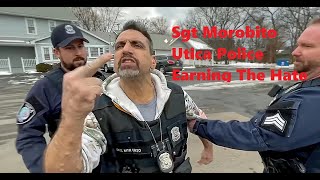 Utica Police Michigan  Sgt Morabito Outrageous Conduct With Fricn Media  Earning The Hate [upl. by Layney334]