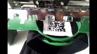 QR CODE borduren op kleding [upl. by Trakas]