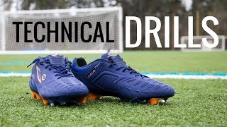 Technical Soccer DRILLS and SKILLS that every YOUNG PLAYER should know ⚽ [upl. by Annyahs]