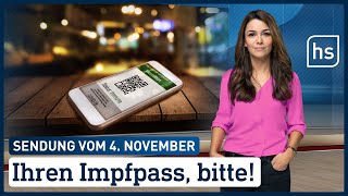 Ihren Impfpass bitte  hessenschau vom 04112021 [upl. by Donna]