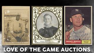 Top 25 Highest Selling Cards at the Love of the Game Auction [upl. by Louella748]