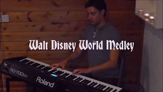 Walt Disney World Medley  Piano amp Arrangement by Gijs van Winkelhof Gijspiano [upl. by Boswall]