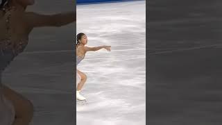 ICONIC Kaori Sakamoto delivers a beautiful performance at SkateCanada x GPFigure FigureSkating [upl. by Ehcrop46]