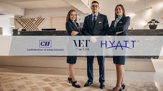 Study Hospitality  CII Institute of Hospitality  VET BY EHL  Hyatt [upl. by Fleda237]