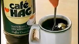 Cafe Hag Coffee advert 1991 [upl. by Anrak413]