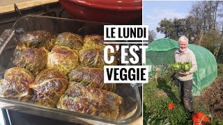 PETITS CHOUX FARCIS VÉGÉTARIENS LeLundic’estVeggie [upl. by Sreip]