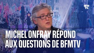 Linterview de Michel Onfray sur BFMTV en intégralité [upl. by Luciano]