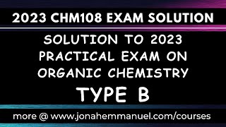 Organic Chemistry Practical Exam Questions and Answers 2 jonahemmanuel organicchemistry [upl. by Baumann]