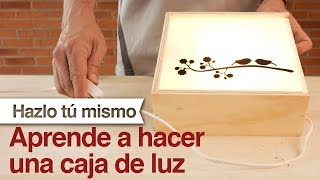 ¿Cómo hacer una lámpara de madera [upl. by Hazem]