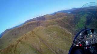 Lake District Trip in a Gyrocopter MT03 UK in HD [upl. by Elianore]