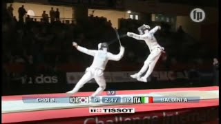 Andrea Baldini ITA Highlights  Mens Foil Fencing [upl. by Nileuqcaj706]