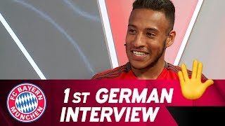 Fortnite Championship amp German Food – Corentin Tolisso’s first interview in German [upl. by Wystand]